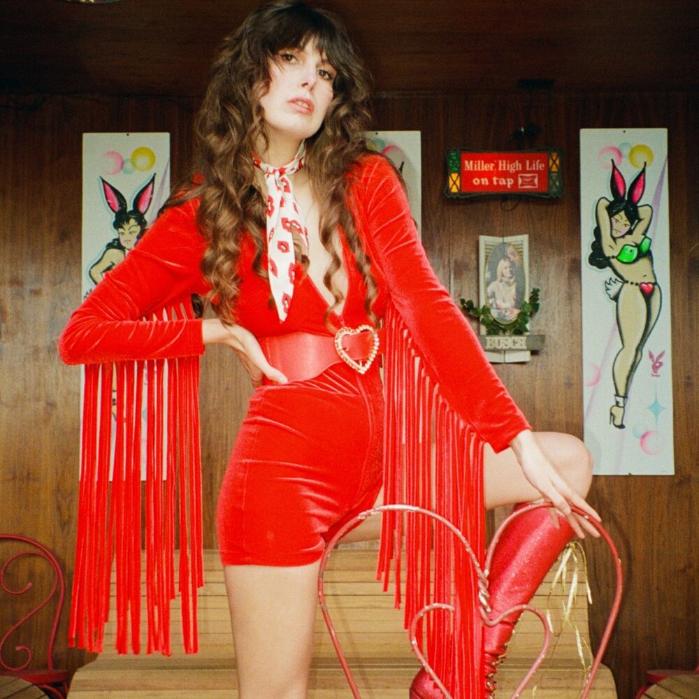 Cherry Bomb Fringe Romper Miracle Eye